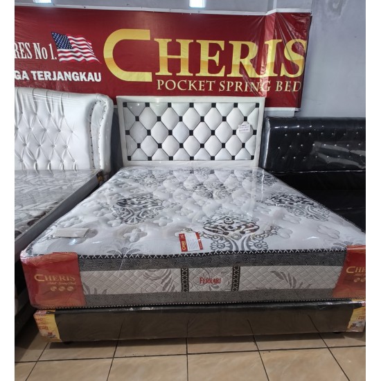 Cheris Kasur Poket Latex Spring Bed Type Ferrari